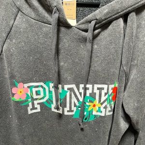 Pink, Victoria Secret sweatshirt dress, NWT, medium